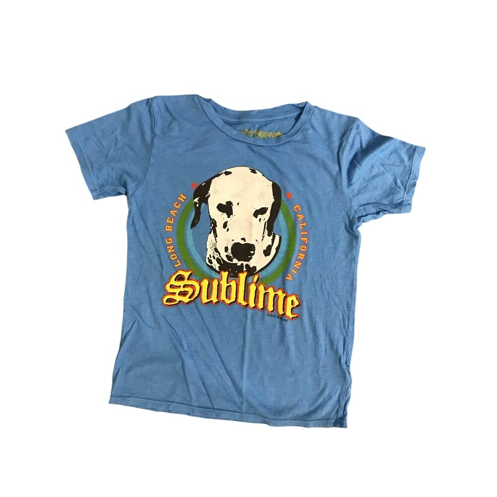 Band - Rowdy Sprout Sublime Dalmatian Tee Size 6